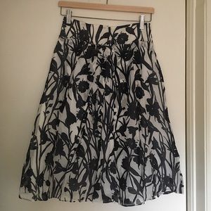Floral Midi Skirt